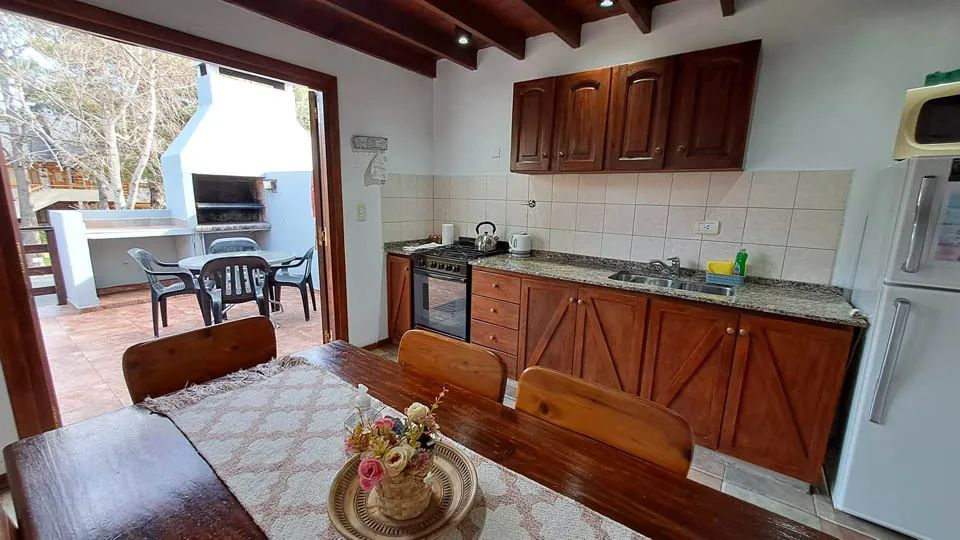 Apart Familiar A cocina completa con 4 hornallas